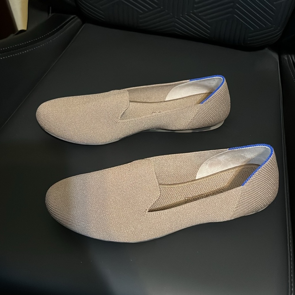 Rothy's Tan Loafers Size 9 - Picture 4 of 8